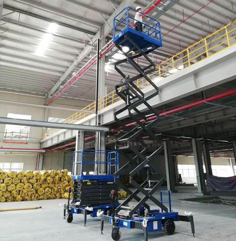 岳阳助力行走剪叉式高空作业平台